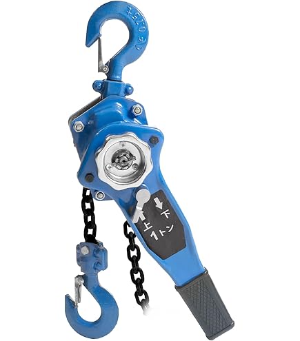 Amazon.co.jp: レバーホイスト 1.0TON 4台セット（レバーブロック